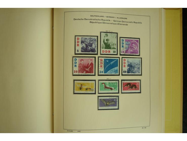 1945/2012, ungebrauchte/postfrische und gestempelte Sammlung, dabei Bizone mit besseren u.a. Mi.-Nr. 93I XG gestempelt mit Fo