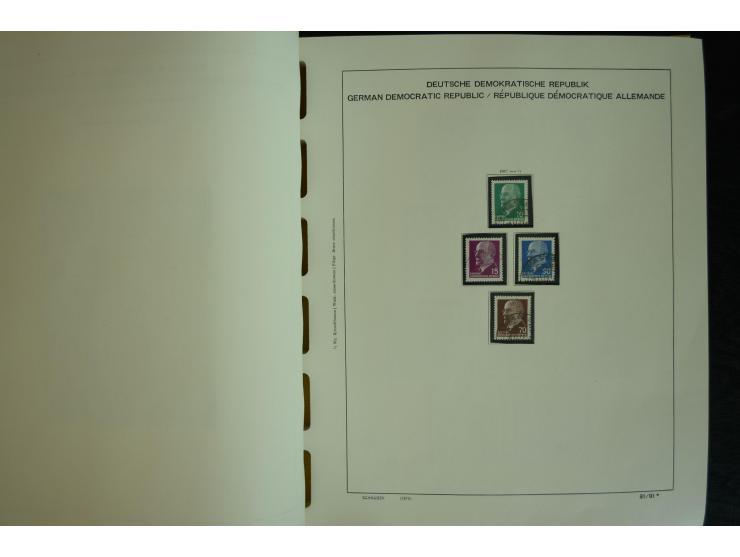 1945/2012, ungebrauchte/postfrische und gestempelte Sammlung, dabei Bizone mit besseren u.a. Mi.-Nr. 93I XG gestempelt mit Fo
