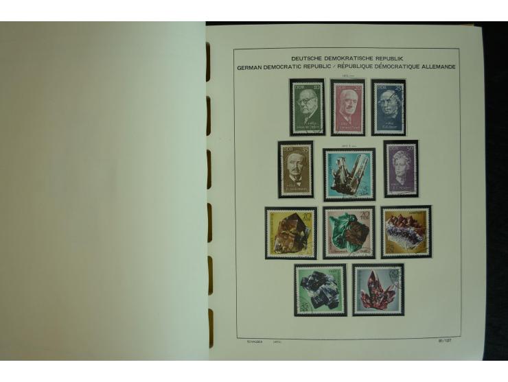 1945/2012, ungebrauchte/postfrische und gestempelte Sammlung, dabei Bizone mit besseren u.a. Mi.-Nr. 93I XG gestempelt mit Fo