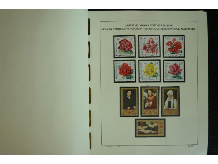 1945/2012, ungebrauchte/postfrische und gestempelte Sammlung, dabei Bizone mit besseren u.a. Mi.-Nr. 93I XG gestempelt mit Fo