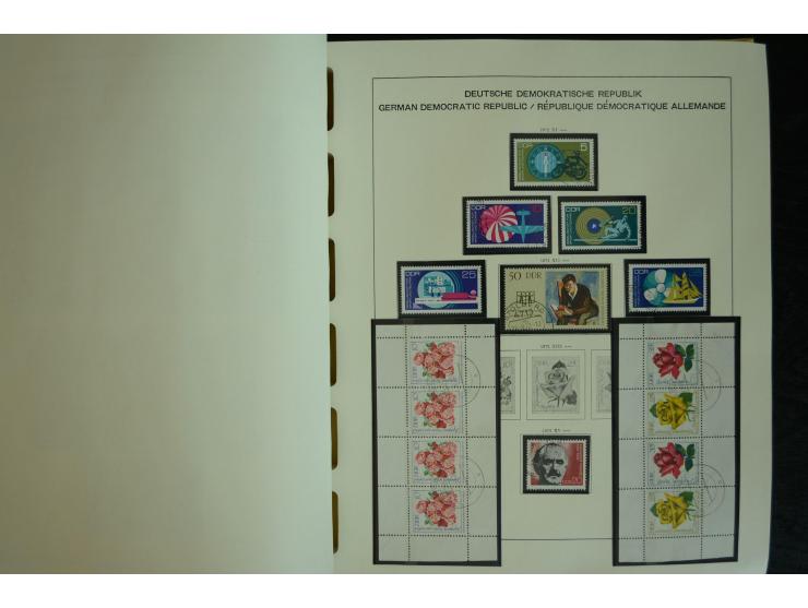 1945/2012, ungebrauchte/postfrische und gestempelte Sammlung, dabei Bizone mit besseren u.a. Mi.-Nr. 93I XG gestempelt mit Fo