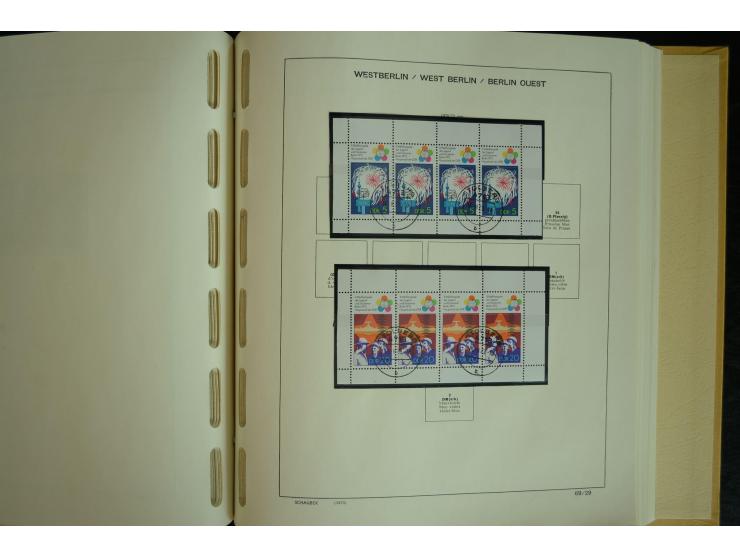 1945/2012, ungebrauchte/postfrische und gestempelte Sammlung, dabei Bizone mit besseren u.a. Mi.-Nr. 93I XG gestempelt mit Fo