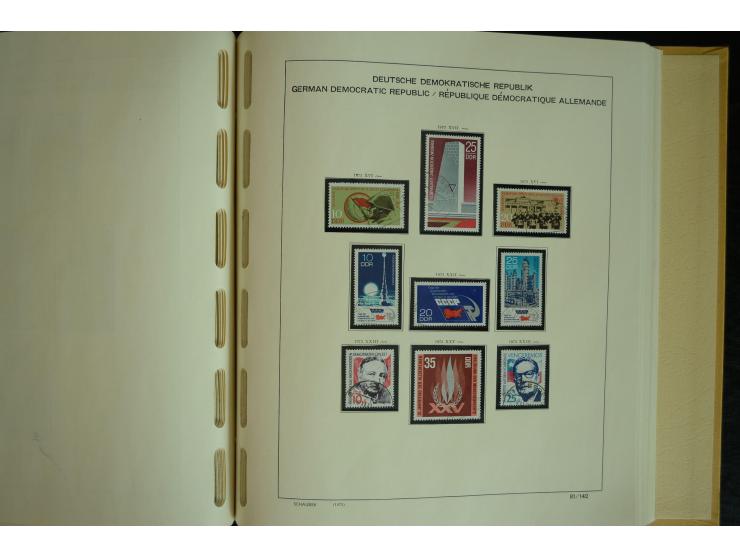 1945/2012, ungebrauchte/postfrische und gestempelte Sammlung, dabei Bizone mit besseren u.a. Mi.-Nr. 93I XG gestempelt mit Fo