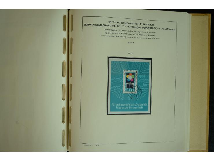 1945/2012, ungebrauchte/postfrische und gestempelte Sammlung, dabei Bizone mit besseren u.a. Mi.-Nr. 93I XG gestempelt mit Fo