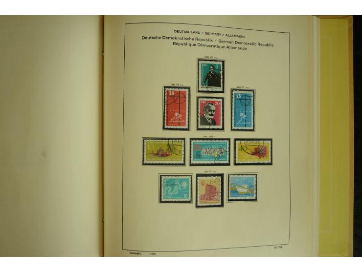 1945/2012, ungebrauchte/postfrische und gestempelte Sammlung, dabei Bizone mit besseren u.a. Mi.-Nr. 93I XG gestempelt mit Fo