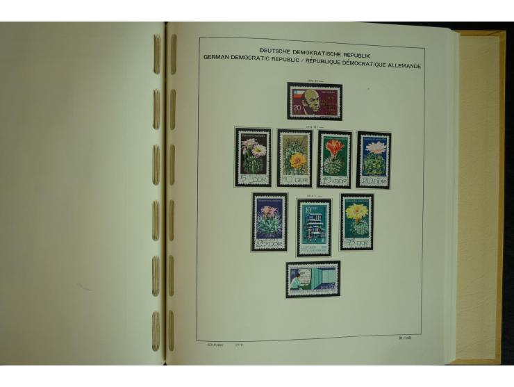 1945/2012, ungebrauchte/postfrische und gestempelte Sammlung, dabei Bizone mit besseren u.a. Mi.-Nr. 93I XG gestempelt mit Fo
