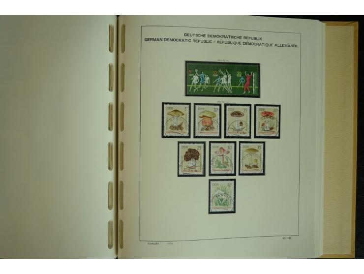 1945/2012, ungebrauchte/postfrische und gestempelte Sammlung, dabei Bizone mit besseren u.a. Mi.-Nr. 93I XG gestempelt mit Fo