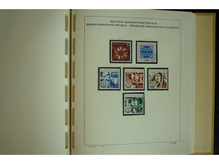 1945/2012, ungebrauchte/postfrische und gestempelte Sammlung, dabei Bizone mit besseren u.a. Mi.-Nr. 93I XG gestempelt mit Fo