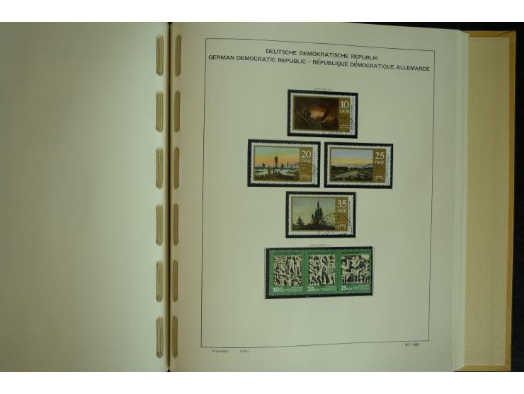 1945/2012, ungebrauchte/postfrische und gestempelte Sammlung, dabei Bizone mit besseren u.a. Mi.-Nr. 93I XG gestempelt mit Fo