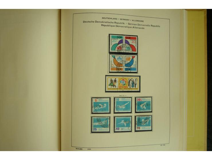 1945/2012, ungebrauchte/postfrische und gestempelte Sammlung, dabei Bizone mit besseren u.a. Mi.-Nr. 93I XG gestempelt mit Fo