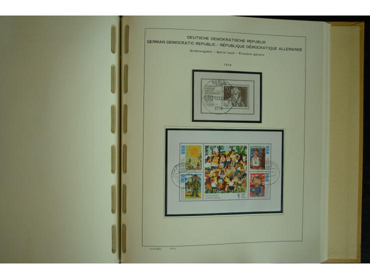 1945/2012, ungebrauchte/postfrische und gestempelte Sammlung, dabei Bizone mit besseren u.a. Mi.-Nr. 93I XG gestempelt mit Fo