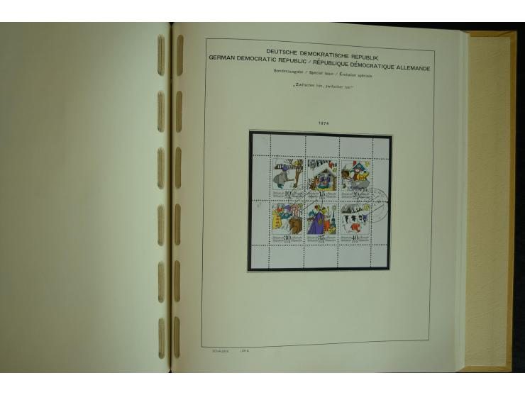 1945/2012, ungebrauchte/postfrische und gestempelte Sammlung, dabei Bizone mit besseren u.a. Mi.-Nr. 93I XG gestempelt mit Fo