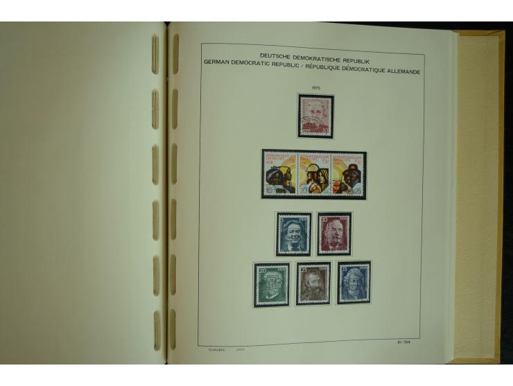 1945/2012, ungebrauchte/postfrische und gestempelte Sammlung, dabei Bizone mit besseren u.a. Mi.-Nr. 93I XG gestempelt mit Fo