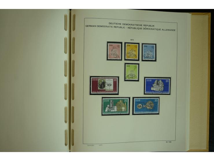 1945/2012, ungebrauchte/postfrische und gestempelte Sammlung, dabei Bizone mit besseren u.a. Mi.-Nr. 93I XG gestempelt mit Fo