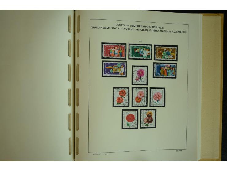 1945/2012, ungebrauchte/postfrische und gestempelte Sammlung, dabei Bizone mit besseren u.a. Mi.-Nr. 93I XG gestempelt mit Fo