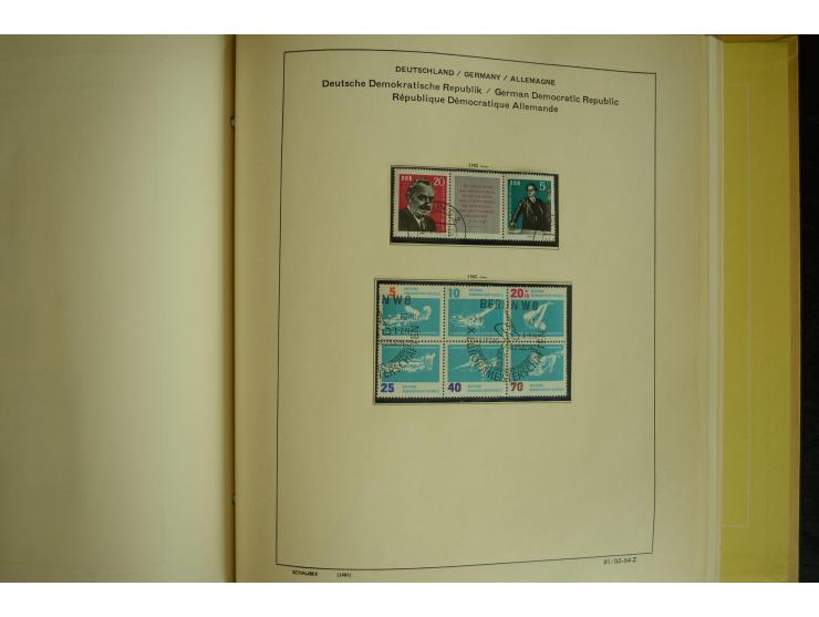 1945/2012, ungebrauchte/postfrische und gestempelte Sammlung, dabei Bizone mit besseren u.a. Mi.-Nr. 93I XG gestempelt mit Fo