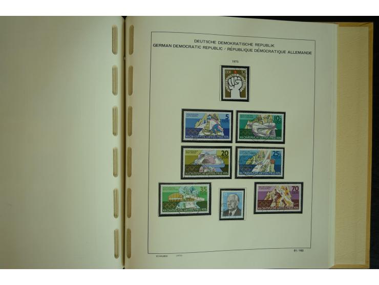 1945/2012, ungebrauchte/postfrische und gestempelte Sammlung, dabei Bizone mit besseren u.a. Mi.-Nr. 93I XG gestempelt mit Fo