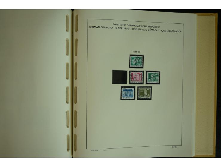 1945/2012, ungebrauchte/postfrische und gestempelte Sammlung, dabei Bizone mit besseren u.a. Mi.-Nr. 93I XG gestempelt mit Fo