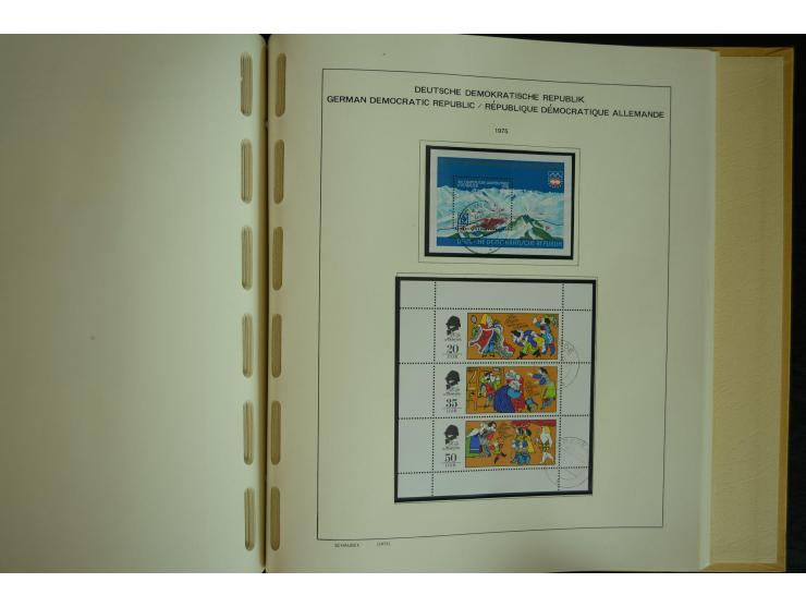 1945/2012, ungebrauchte/postfrische und gestempelte Sammlung, dabei Bizone mit besseren u.a. Mi.-Nr. 93I XG gestempelt mit Fo