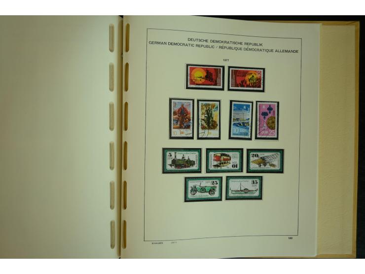 1945/2012, ungebrauchte/postfrische und gestempelte Sammlung, dabei Bizone mit besseren u.a. Mi.-Nr. 93I XG gestempelt mit Fo
