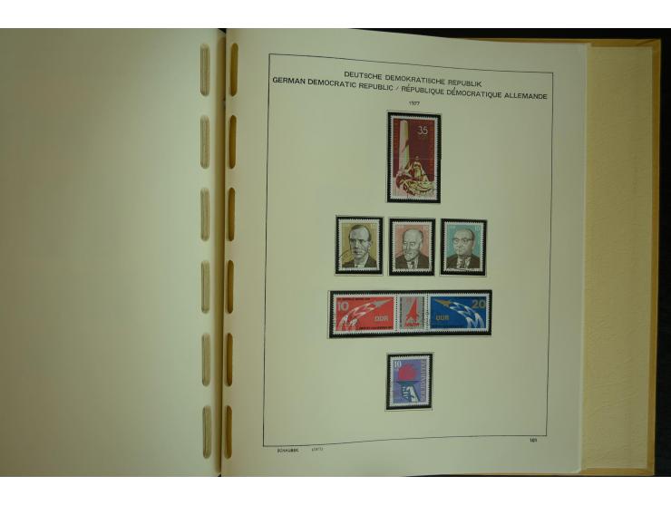 1945/2012, ungebrauchte/postfrische und gestempelte Sammlung, dabei Bizone mit besseren u.a. Mi.-Nr. 93I XG gestempelt mit Fo