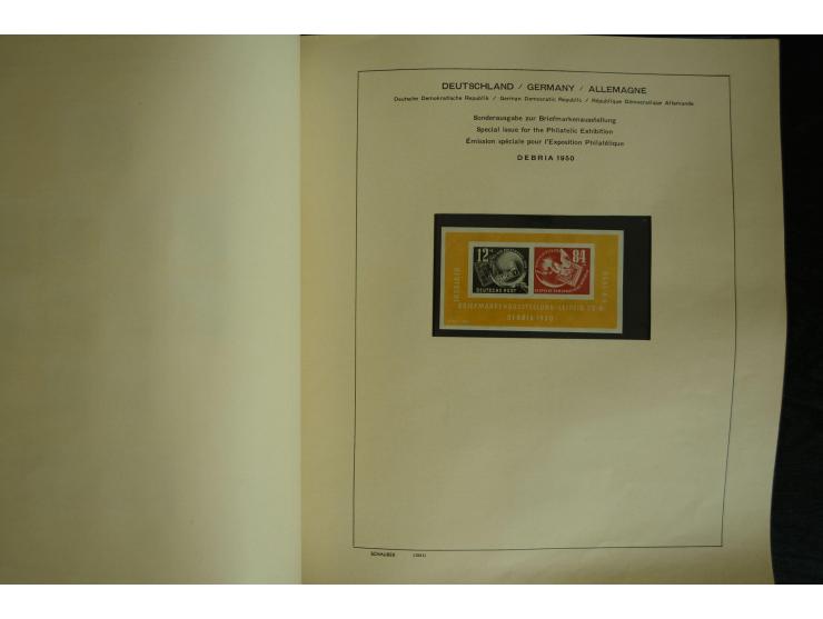 1945/2012, ungebrauchte/postfrische und gestempelte Sammlung, dabei Bizone mit besseren u.a. Mi.-Nr. 93I XG gestempelt mit Fo