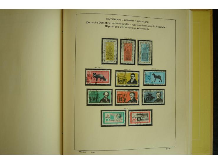 1945/2012, ungebrauchte/postfrische und gestempelte Sammlung, dabei Bizone mit besseren u.a. Mi.-Nr. 93I XG gestempelt mit Fo