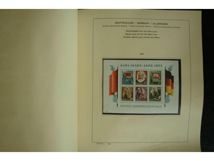 1945/2012, ungebrauchte/postfrische und gestempelte Sammlung, dabei Bizone mit besseren u.a. Mi.-Nr. 93I XG gestempelt mit Fo