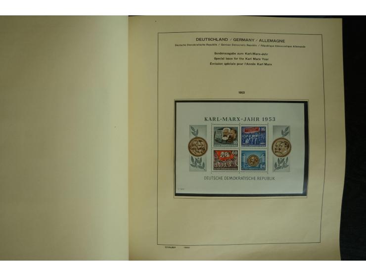 1945/2012, ungebrauchte/postfrische und gestempelte Sammlung, dabei Bizone mit besseren u.a. Mi.-Nr. 93I XG gestempelt mit Fo