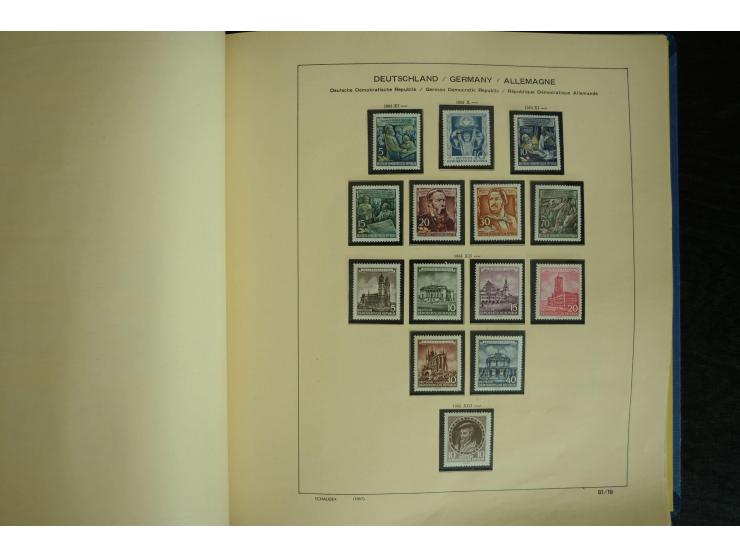 1945/2012, ungebrauchte/postfrische und gestempelte Sammlung, dabei Bizone mit besseren u.a. Mi.-Nr. 93I XG gestempelt mit Fo