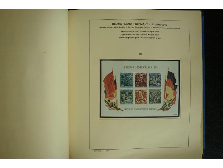 1945/2012, ungebrauchte/postfrische und gestempelte Sammlung, dabei Bizone mit besseren u.a. Mi.-Nr. 93I XG gestempelt mit Fo