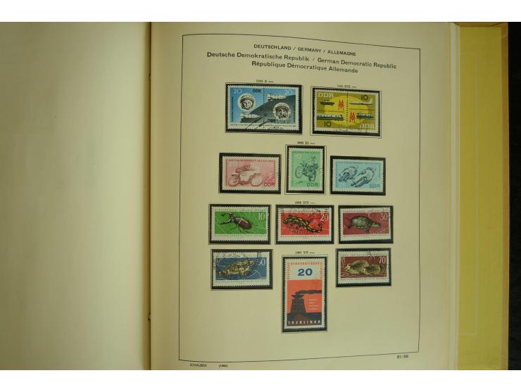 1945/2012, ungebrauchte/postfrische und gestempelte Sammlung, dabei Bizone mit besseren u.a. Mi.-Nr. 93I XG gestempelt mit Fo
