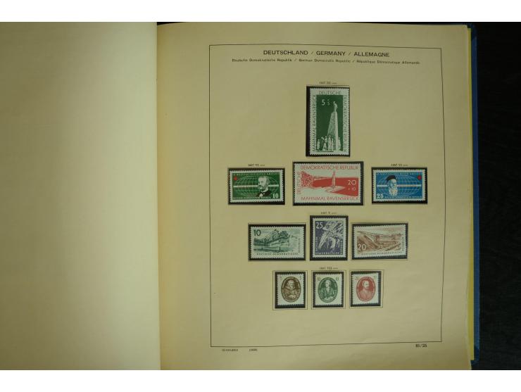 1945/2012, ungebrauchte/postfrische und gestempelte Sammlung, dabei Bizone mit besseren u.a. Mi.-Nr. 93I XG gestempelt mit Fo