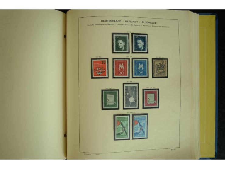 1945/2012, ungebrauchte/postfrische und gestempelte Sammlung, dabei Bizone mit besseren u.a. Mi.-Nr. 93I XG gestempelt mit Fo
