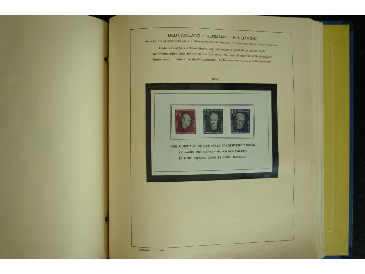 1945/2012, ungebrauchte/postfrische und gestempelte Sammlung, dabei Bizone mit besseren u.a. Mi.-Nr. 93I XG gestempelt mit Fo