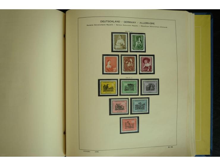 1945/2012, ungebrauchte/postfrische und gestempelte Sammlung, dabei Bizone mit besseren u.a. Mi.-Nr. 93I XG gestempelt mit Fo