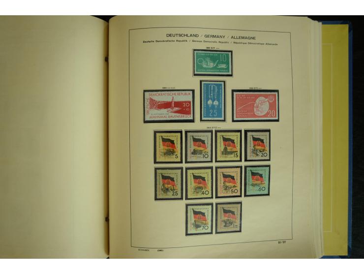 1945/2012, ungebrauchte/postfrische und gestempelte Sammlung, dabei Bizone mit besseren u.a. Mi.-Nr. 93I XG gestempelt mit Fo