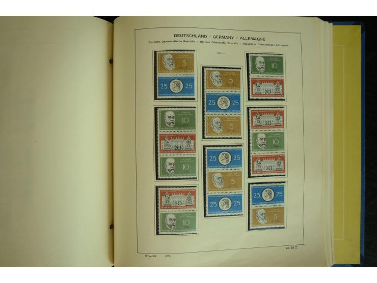 1945/2012, ungebrauchte/postfrische und gestempelte Sammlung, dabei Bizone mit besseren u.a. Mi.-Nr. 93I XG gestempelt mit Fo
