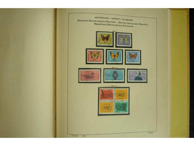1945/2012, ungebrauchte/postfrische und gestempelte Sammlung, dabei Bizone mit besseren u.a. Mi.-Nr. 93I XG gestempelt mit Fo