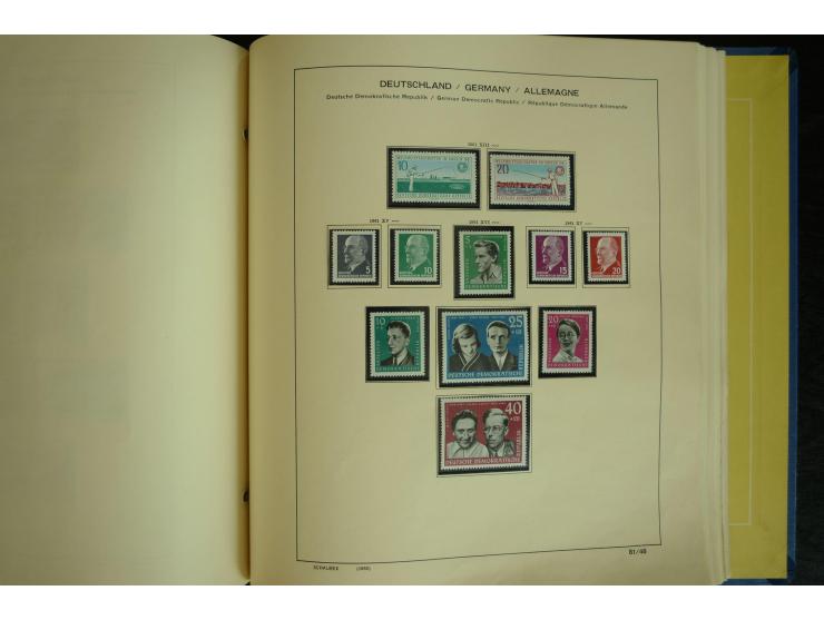 1945/2012, ungebrauchte/postfrische und gestempelte Sammlung, dabei Bizone mit besseren u.a. Mi.-Nr. 93I XG gestempelt mit Fo