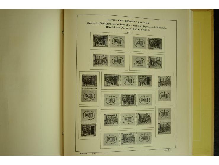 1945/2012, ungebrauchte/postfrische und gestempelte Sammlung, dabei Bizone mit besseren u.a. Mi.-Nr. 93I XG gestempelt mit Fo