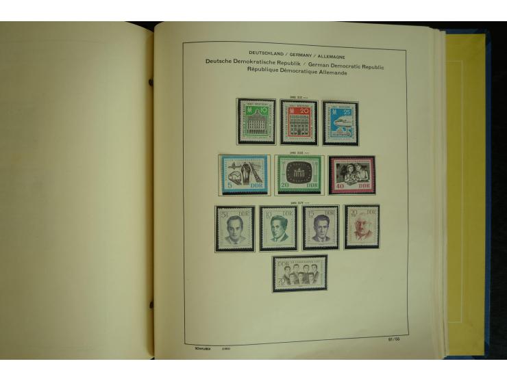 1945/2012, ungebrauchte/postfrische und gestempelte Sammlung, dabei Bizone mit besseren u.a. Mi.-Nr. 93I XG gestempelt mit Fo