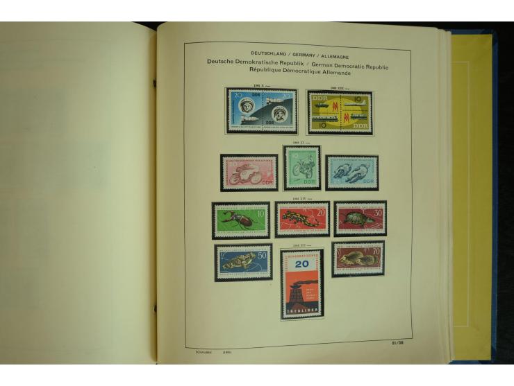 1945/2012, ungebrauchte/postfrische und gestempelte Sammlung, dabei Bizone mit besseren u.a. Mi.-Nr. 93I XG gestempelt mit Fo