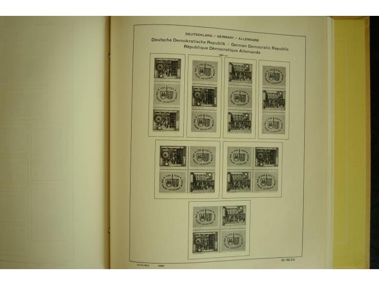 1945/2012, ungebrauchte/postfrische und gestempelte Sammlung, dabei Bizone mit besseren u.a. Mi.-Nr. 93I XG gestempelt mit Fo