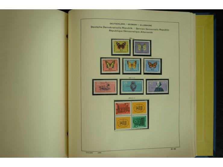 1945/2012, ungebrauchte/postfrische und gestempelte Sammlung, dabei Bizone mit besseren u.a. Mi.-Nr. 93I XG gestempelt mit Fo