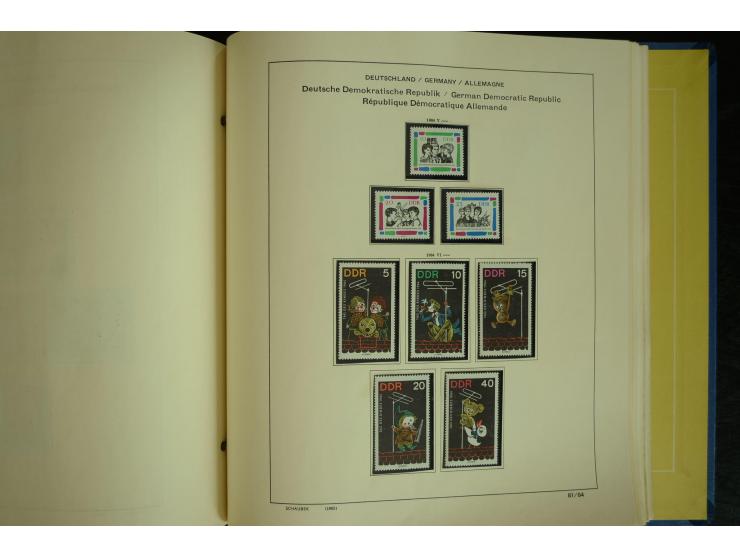 1945/2012, ungebrauchte/postfrische und gestempelte Sammlung, dabei Bizone mit besseren u.a. Mi.-Nr. 93I XG gestempelt mit Fo