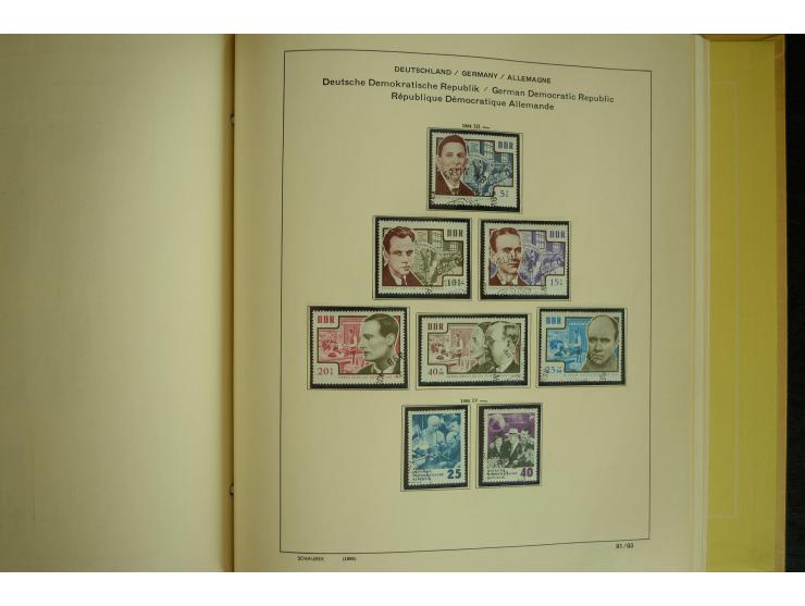 1945/2012, ungebrauchte/postfrische und gestempelte Sammlung, dabei Bizone mit besseren u.a. Mi.-Nr. 93I XG gestempelt mit Fo