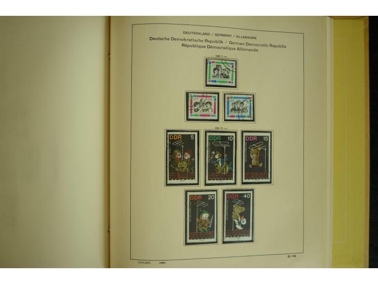 1945/2012, ungebrauchte/postfrische und gestempelte Sammlung, dabei Bizone mit besseren u.a. Mi.-Nr. 93I XG gestempelt mit Fo