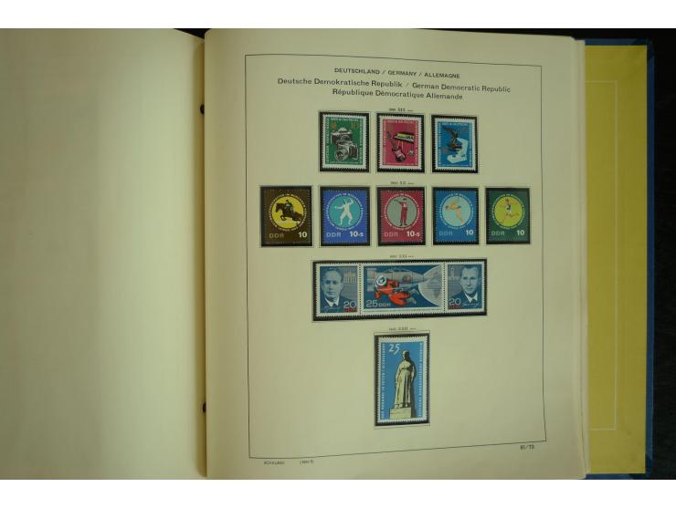 1945/2012, ungebrauchte/postfrische und gestempelte Sammlung, dabei Bizone mit besseren u.a. Mi.-Nr. 93I XG gestempelt mit Fo
