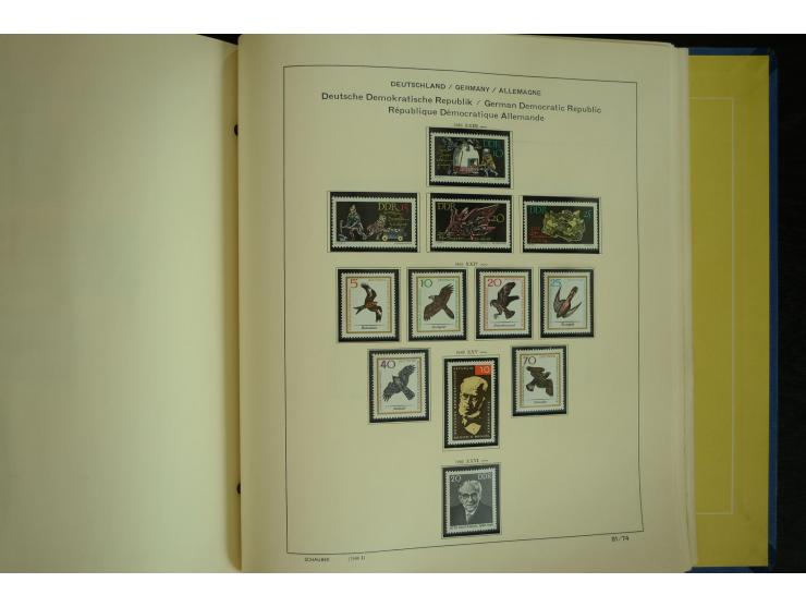 1945/2012, ungebrauchte/postfrische und gestempelte Sammlung, dabei Bizone mit besseren u.a. Mi.-Nr. 93I XG gestempelt mit Fo